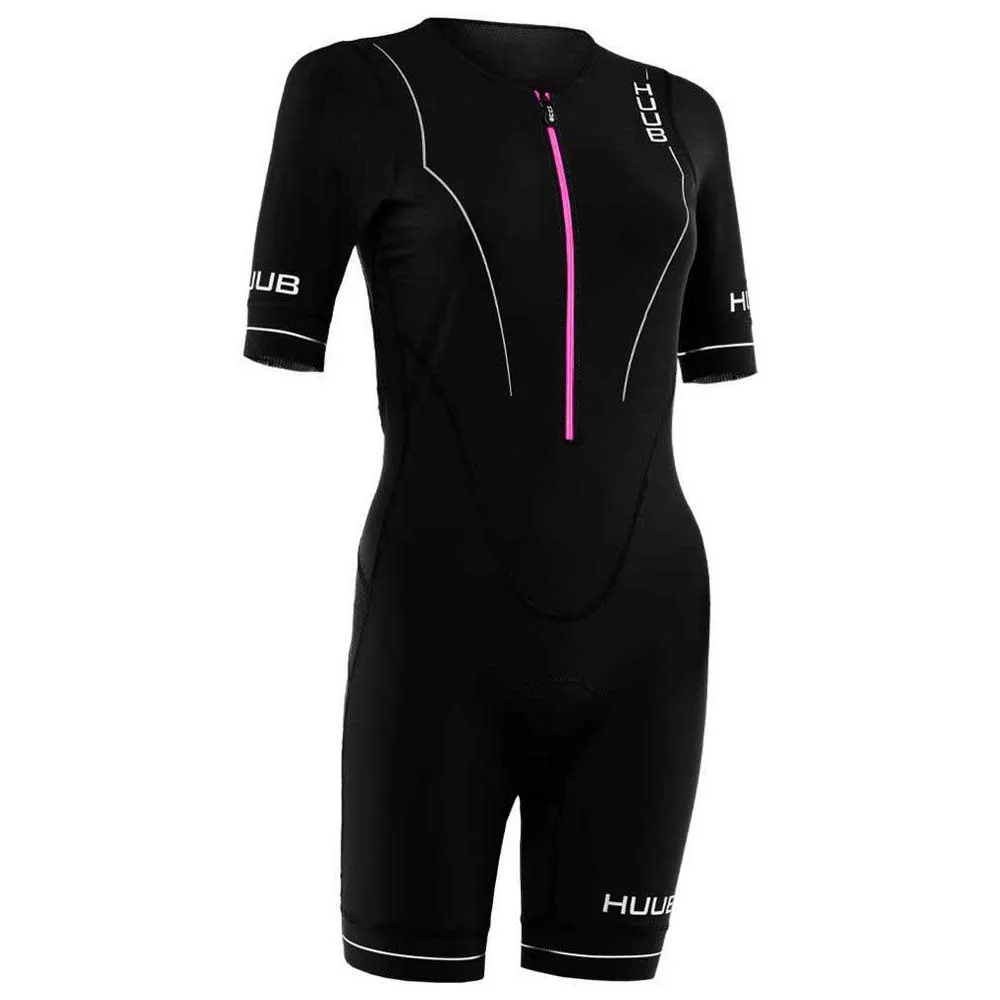 HUUB Aura Long Course Short Sleeve Trisuit 3 HUUB Aura Long Course Short Sleeve Trisuit - Image 3