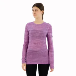 Icebreaker 200 Oasis Crewe Ski Tracks Long Sleeve Base Layer