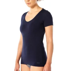 Icebreaker Siren Sweetheart Merino Short Sleeve Base Layer -Deals Trail Cycler Store icebreaker siren sweetheart merino short sleeve base layer 3