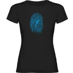 Biker Fingerprint Short Sleeve T-Shirt