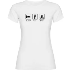 Sleep Eat And Bike Short Sleeve T-Shirt