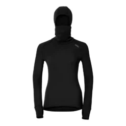 Odlo Warm Crew Neck Long Sleeve Base Layer With Facemask -Deals Trail Cycler Store odlo warm crew neck long sleeve base layer with facemask 3