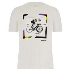 Santini UCI Road Short Sleeve T-Shirt