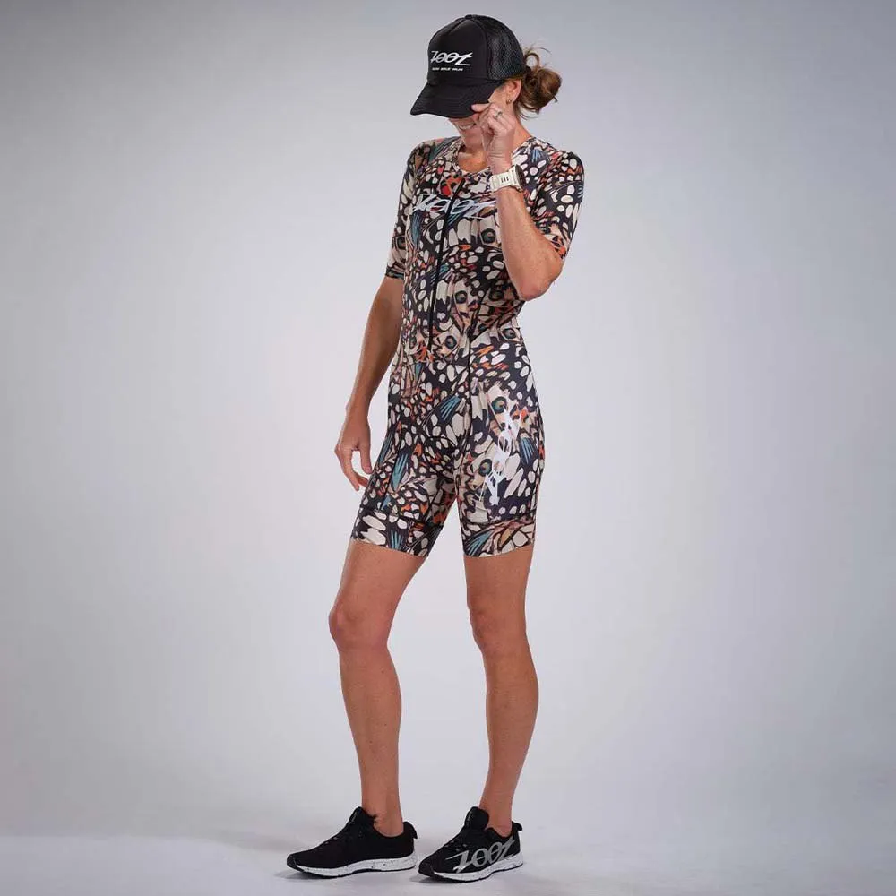 ZOOT Aero Full Zip Digi Kohala Butterfly Short Sleeve Trisuit 7 ZOOT Aero Full Zip Digi Kohala Butterfly Short Sleeve Trisuit - Image 7